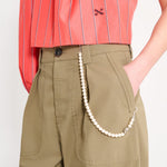 Nackiyé Jewelery Serif Pearl Pocket Chain