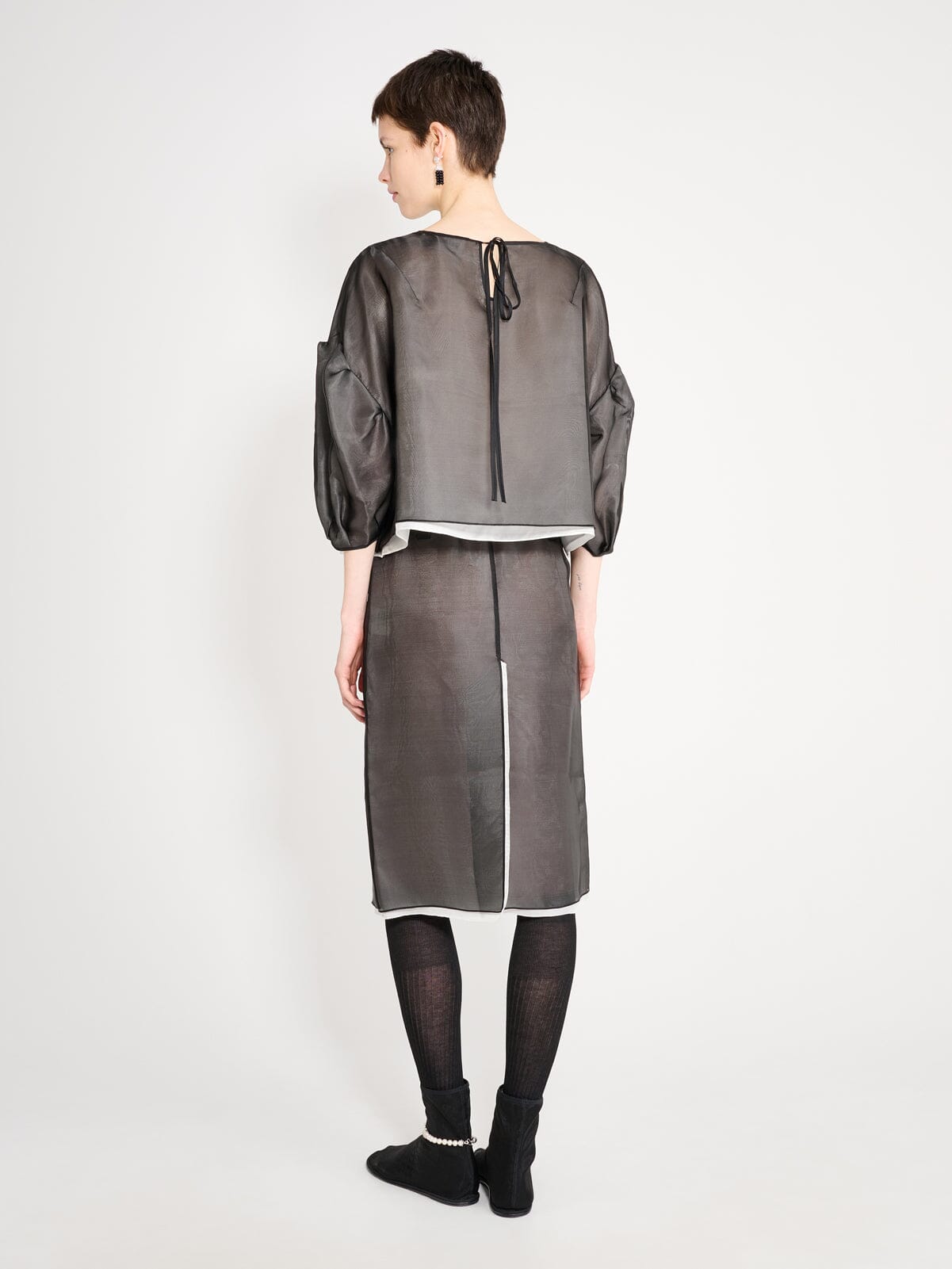 Nackiyé Tops Baby Love Organza Blouse