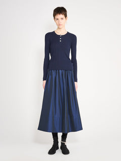 Nackiyé Knitwear Keep Close Henley Organic Cotton Knit