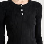 Nackiyé Knitwear Keep Close Henley Knit