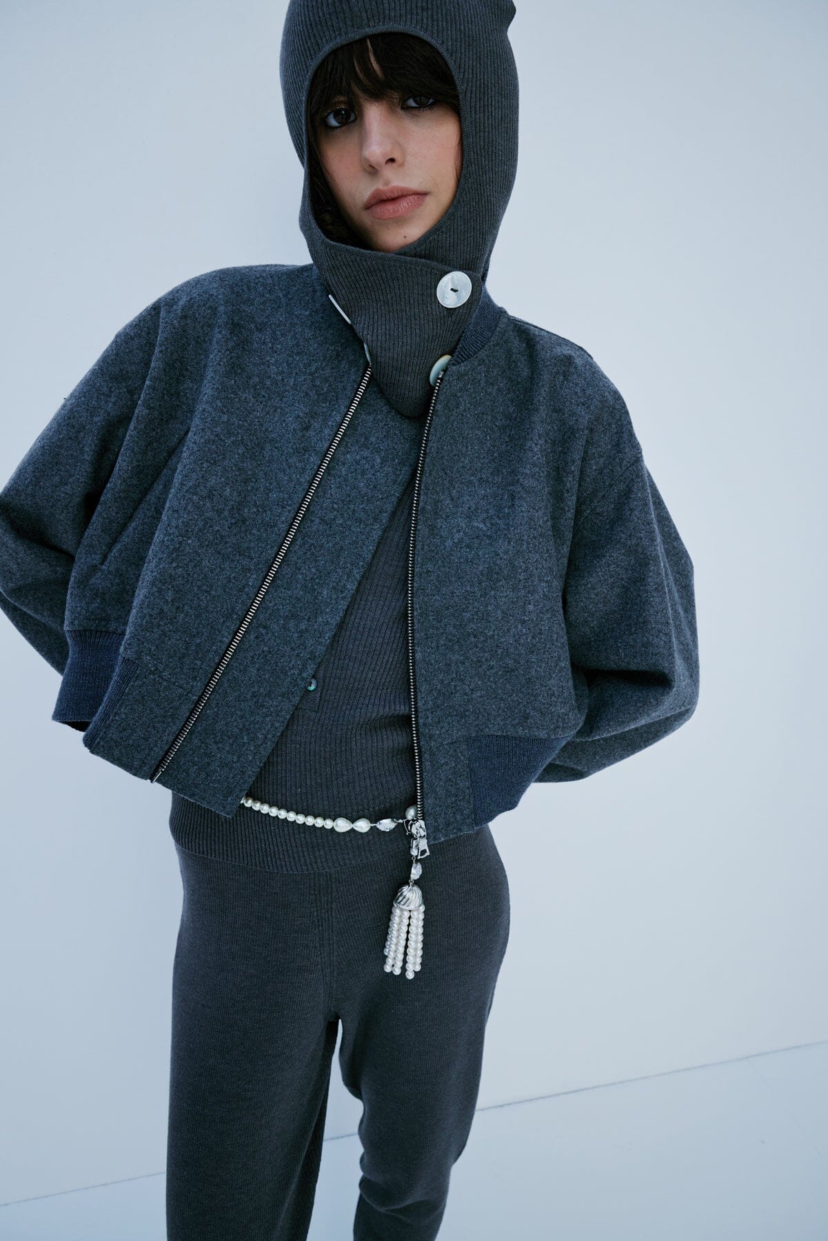 Nackiyé Coat Aviator Jacket