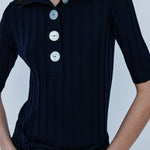 Nackiyé Sugarman Knit Polo