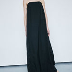 Nackiyé Stripped Strapless Gown