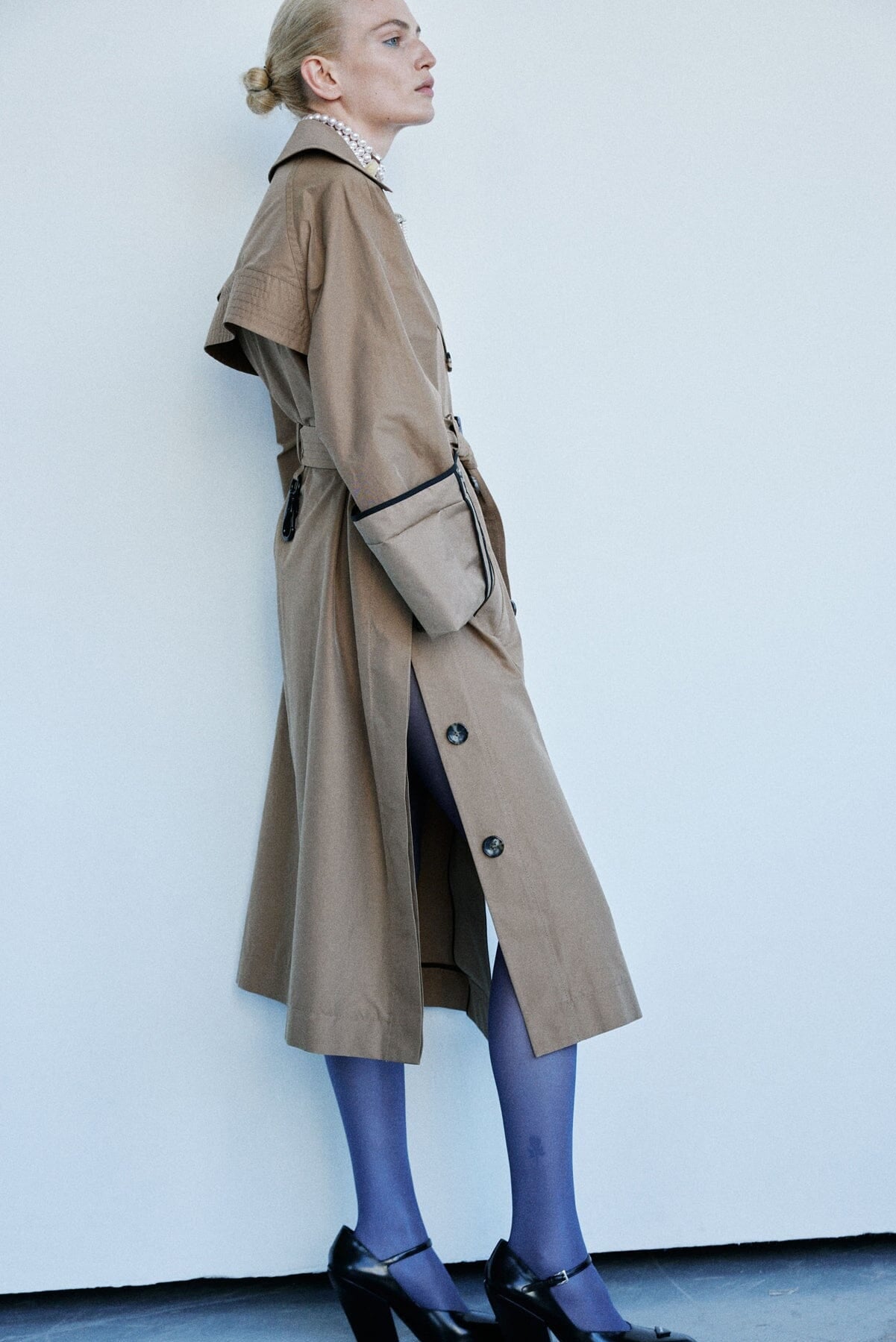Nackiyé Left Bank Trenchcoat