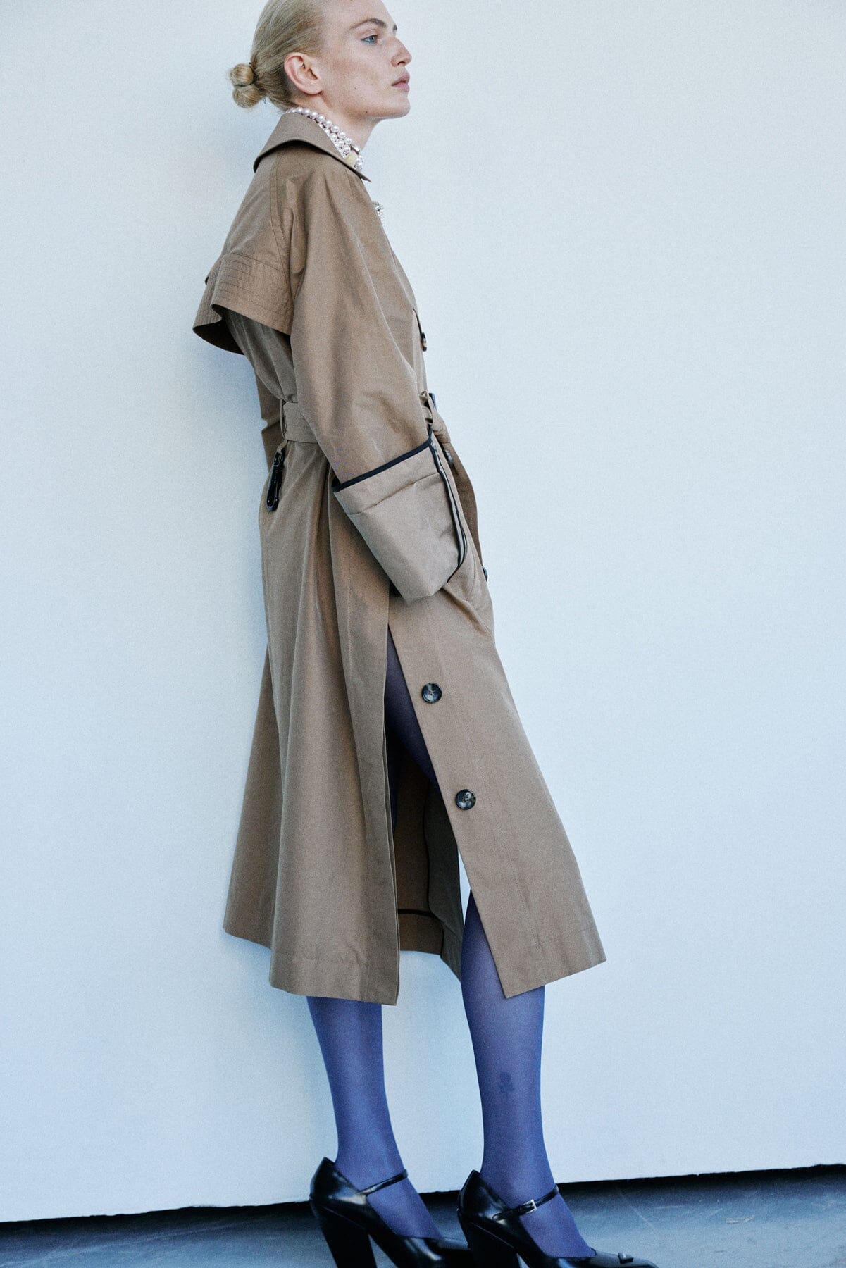 Nackiyé Left Bank Trenchcoat