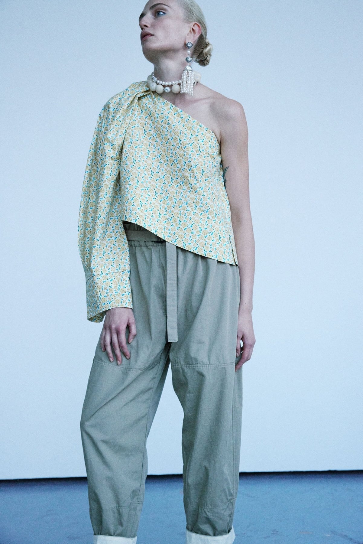 Nackiyé Great Escape One Shoulder Top