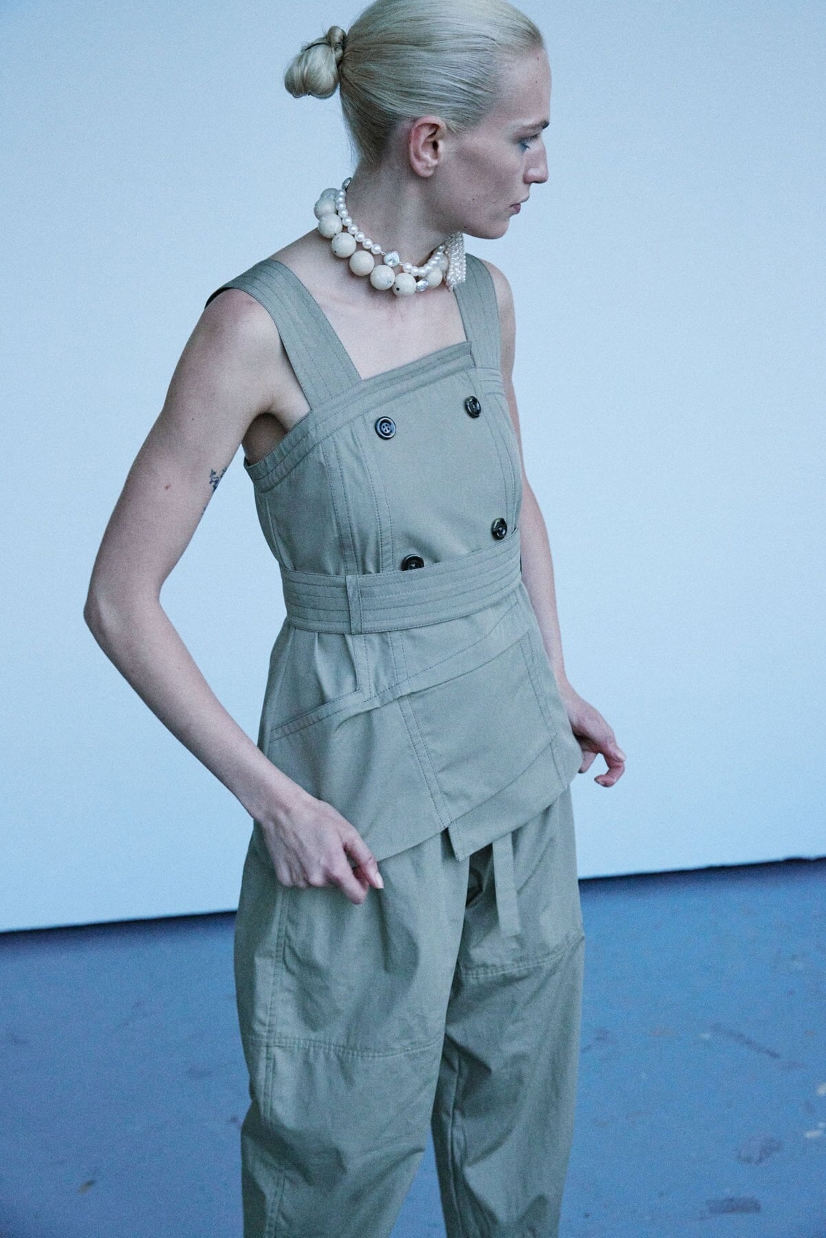 Nackiyé Cairo Double Breast Top