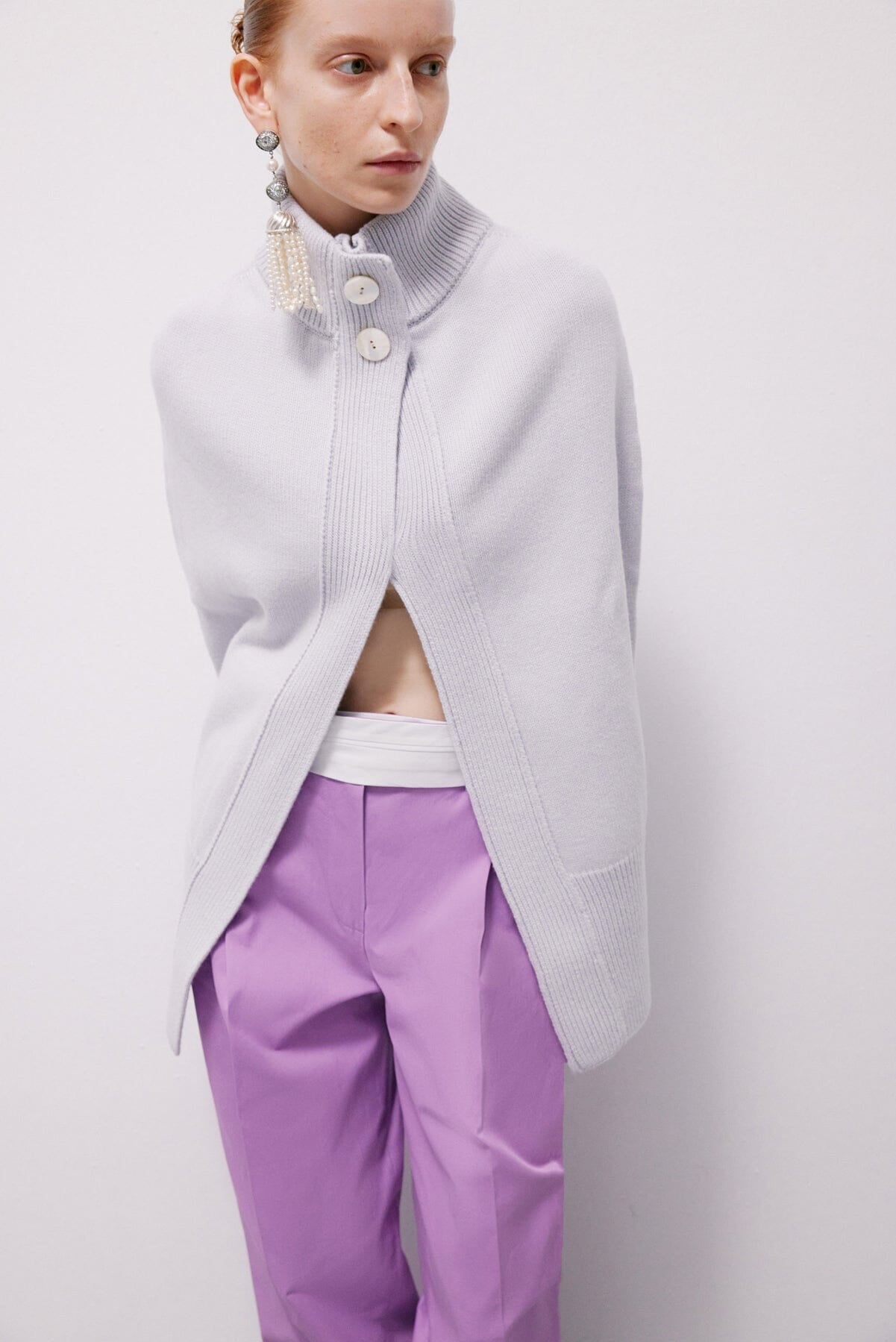 Nackiyé Top Roxalena Knit Cape