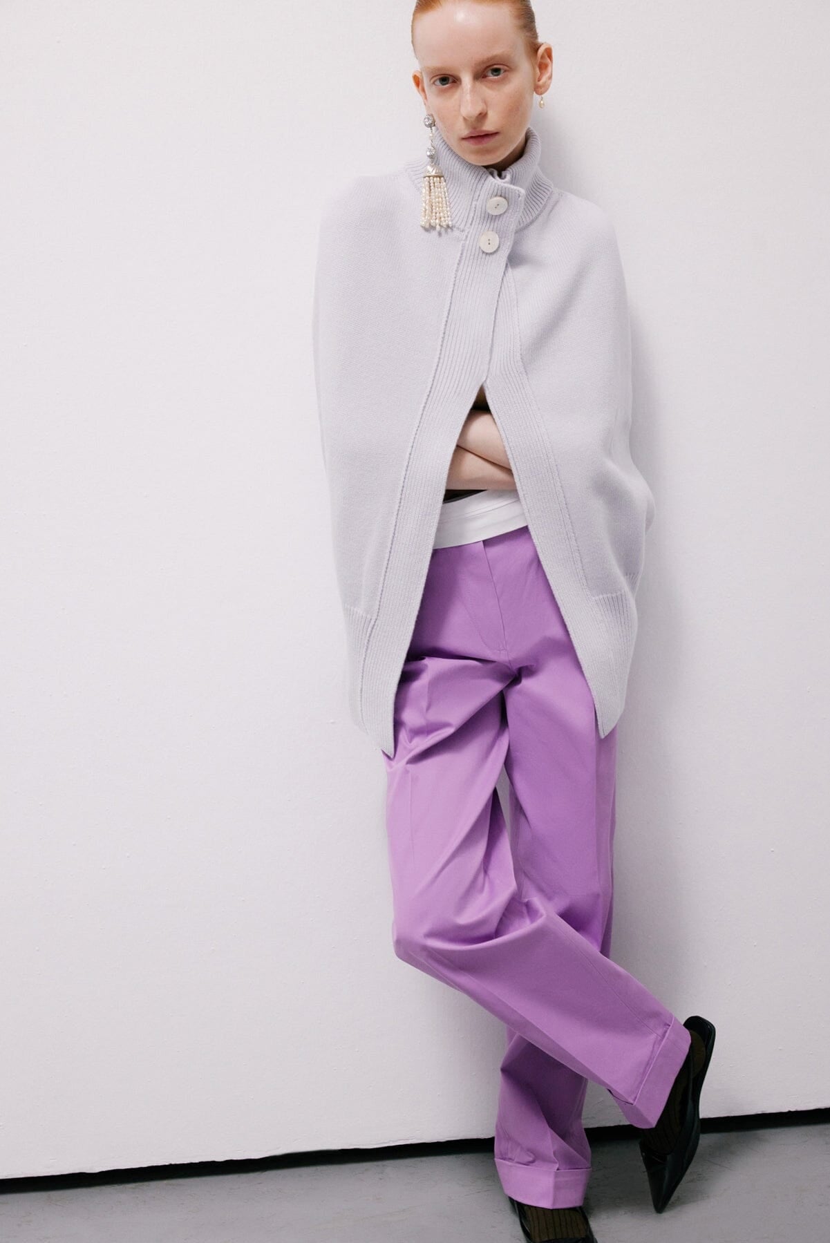 Nackiyé Top Roxalena Knit Cape