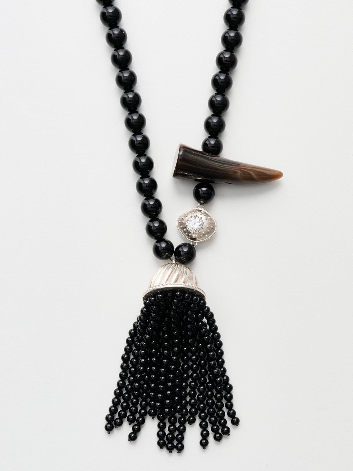 Nackiyé Jewelery Short Onyx Necklace