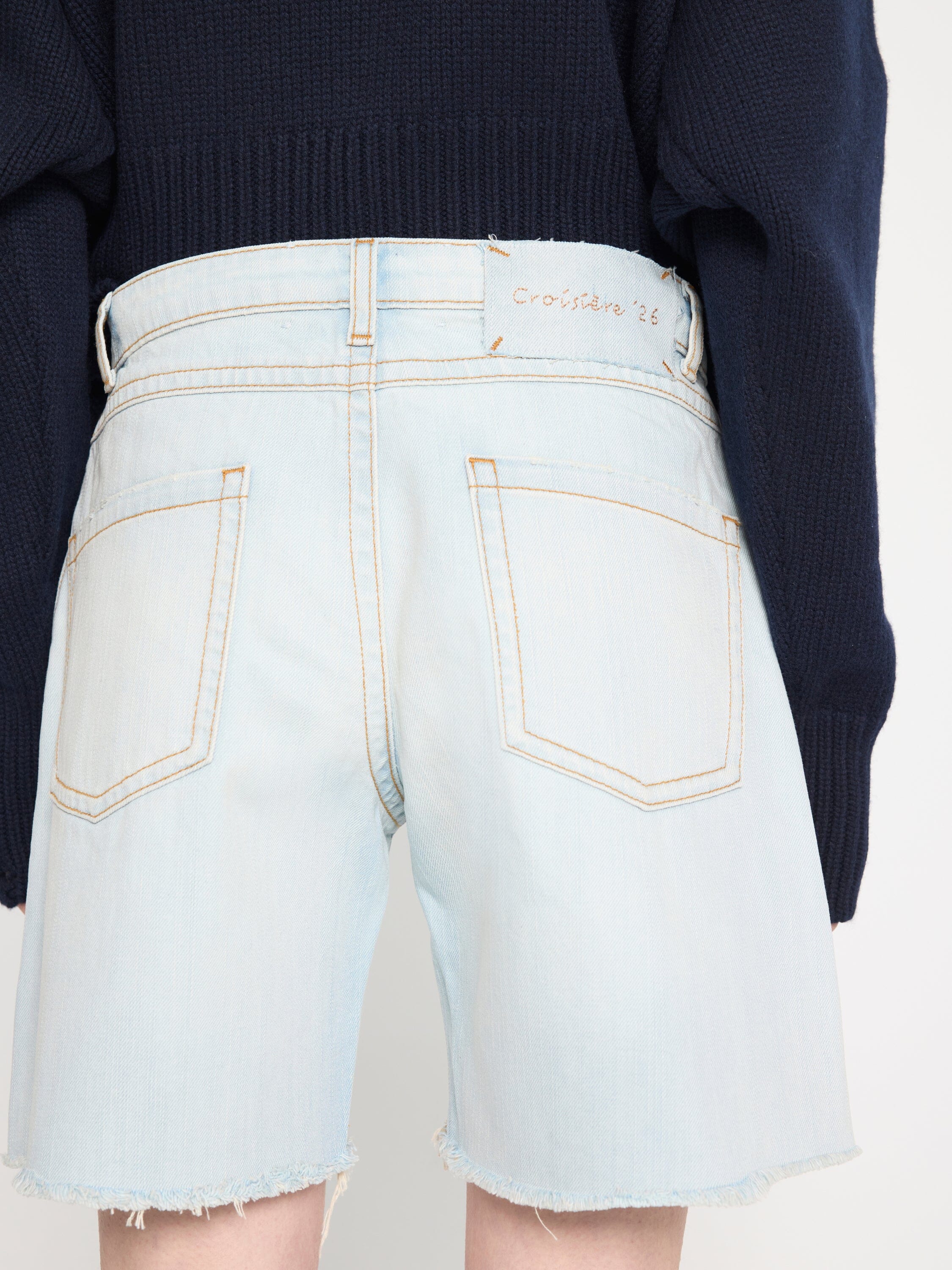 Nackiyé Pant Distressed Denim Shorts