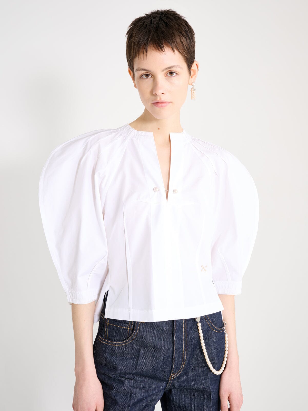 Nackiyé Tops Odalique Mini Top