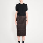 Nackiyé Crewneck Pearl Cashmere Short Sleeved Crewneck