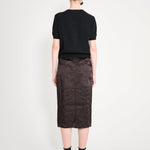 Nackiyé Crewneck Pearl Cashmere Short Sleeved Crewneck