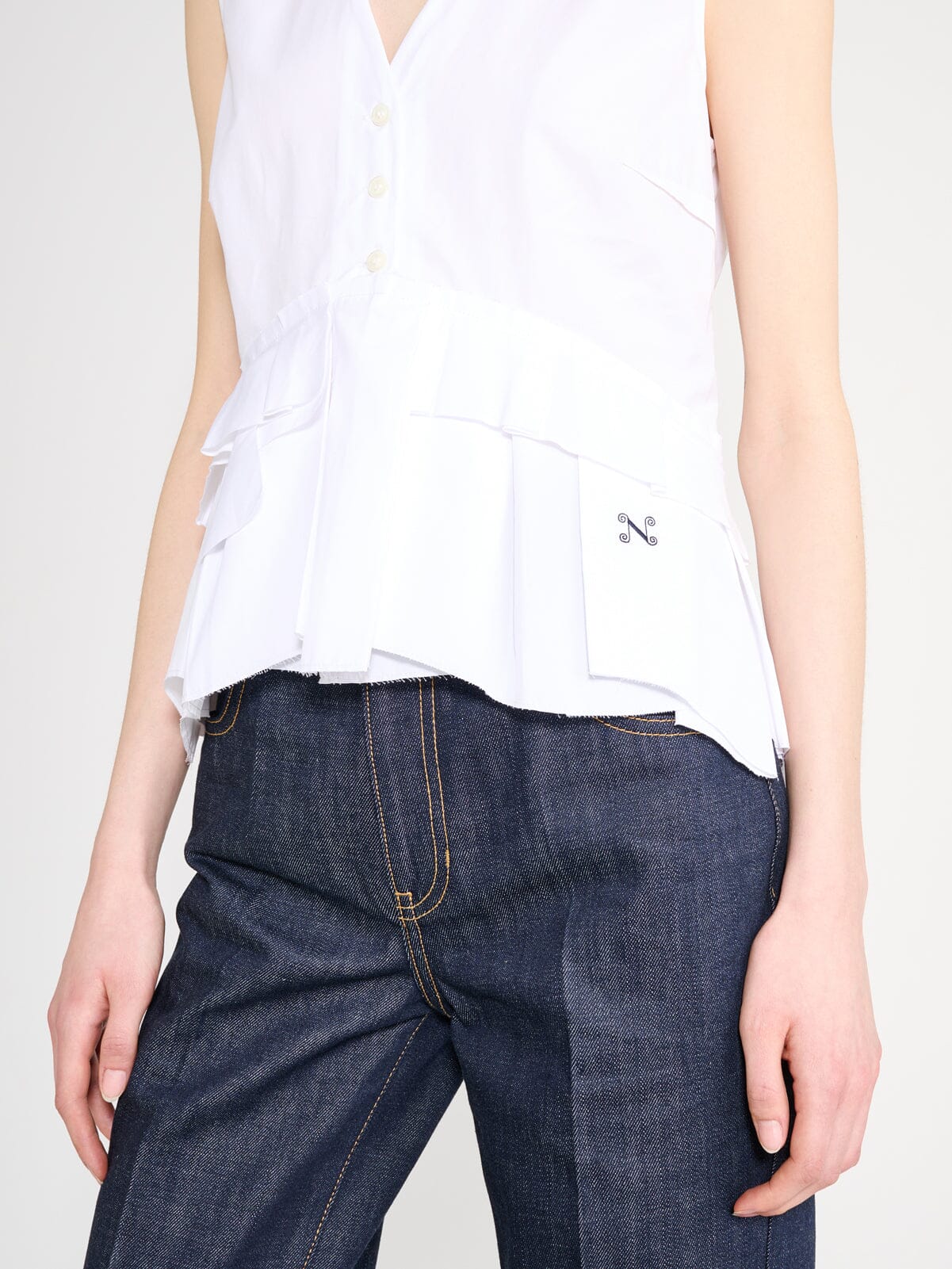 Nackiyé Tops Bang Bang Cotton Vest