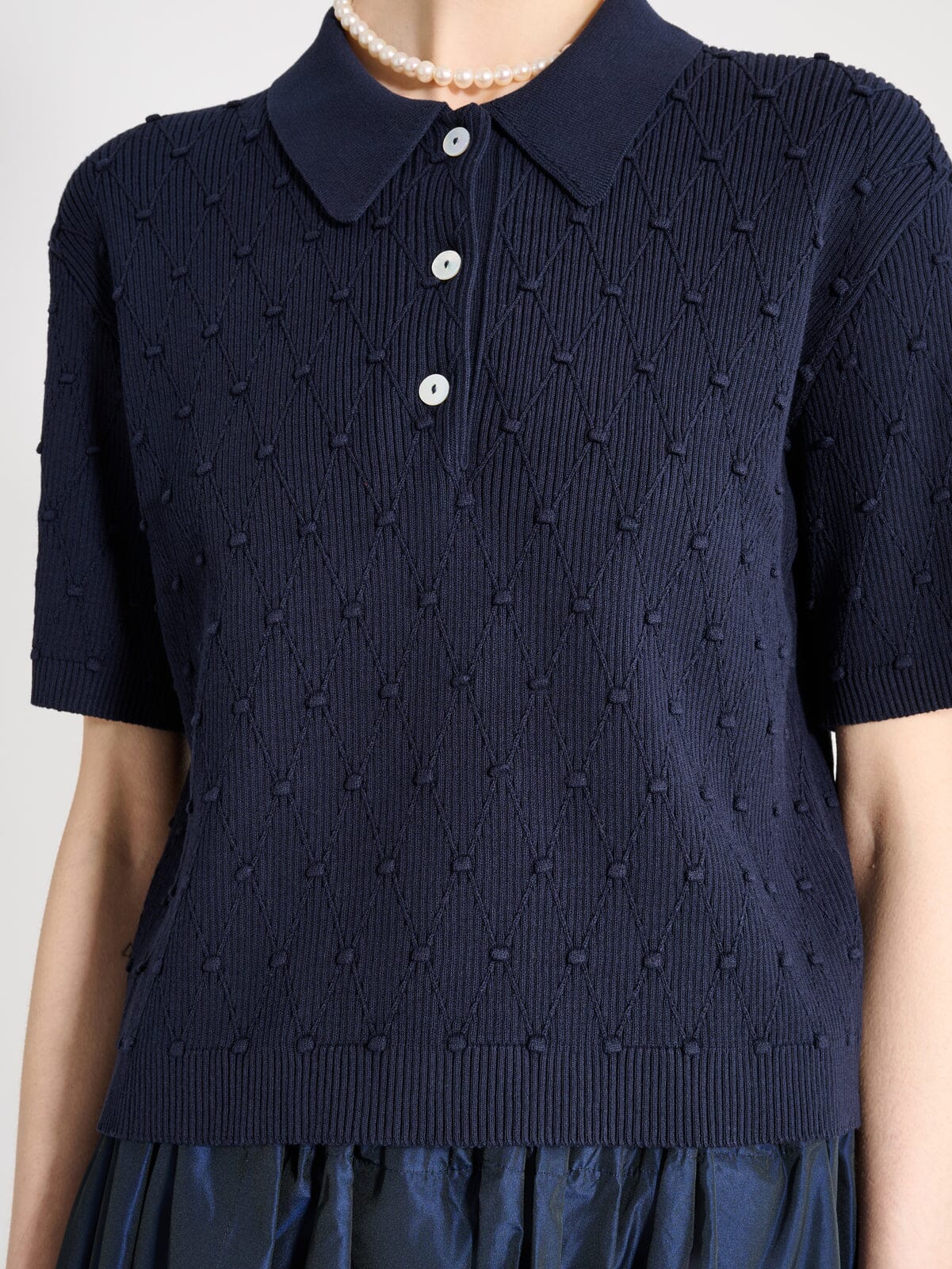 Nackiyé Tops Polo Swing Organic Cotton Knit