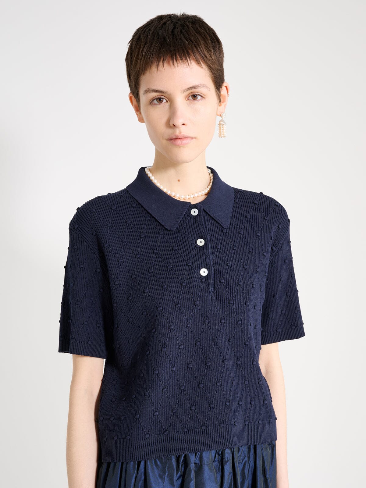 Nackiyé Tops Polo Swing Organic Cotton Knit