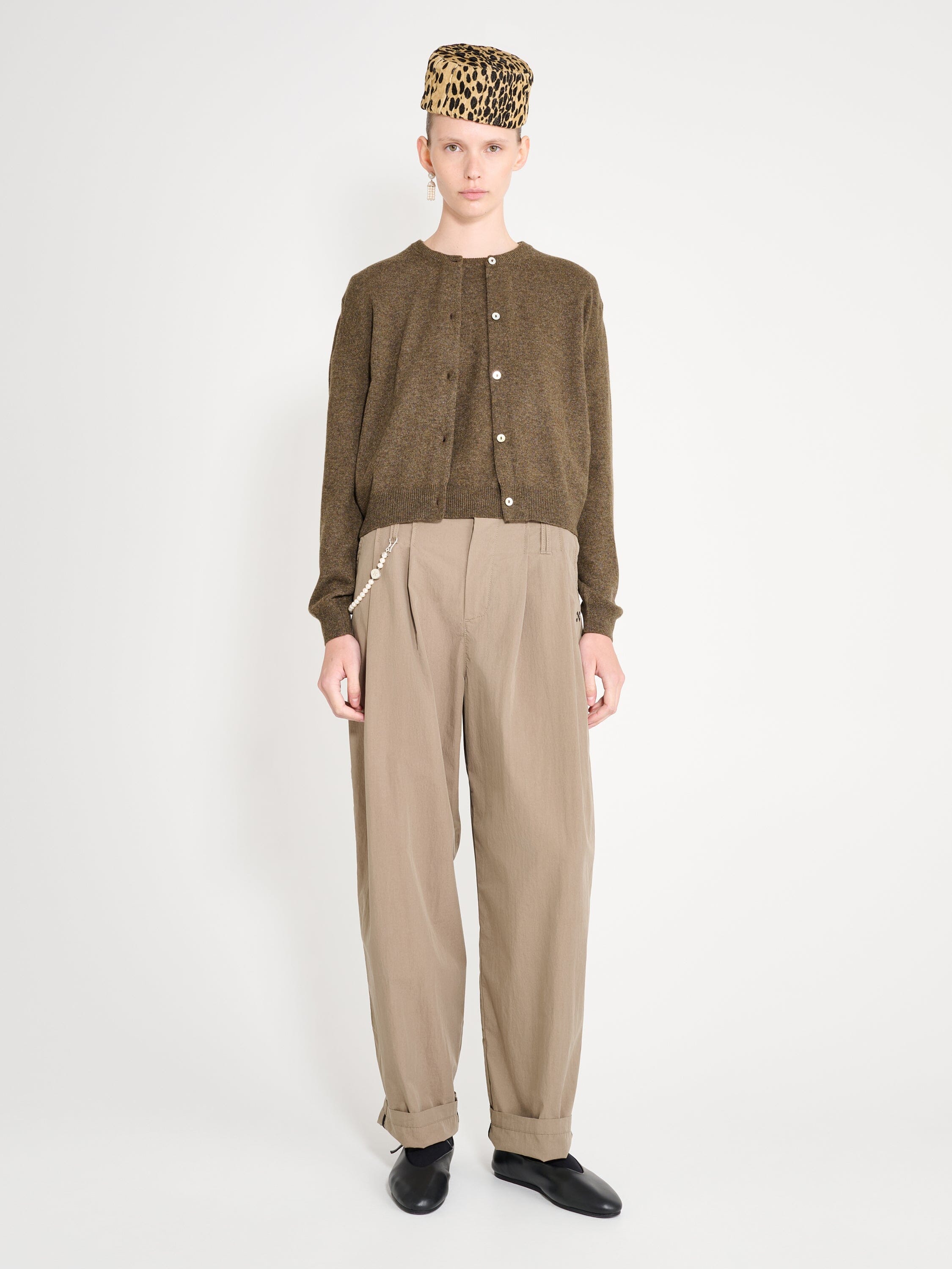 Nackiyé Cardigan Sea Shell Cashmere Cardigan