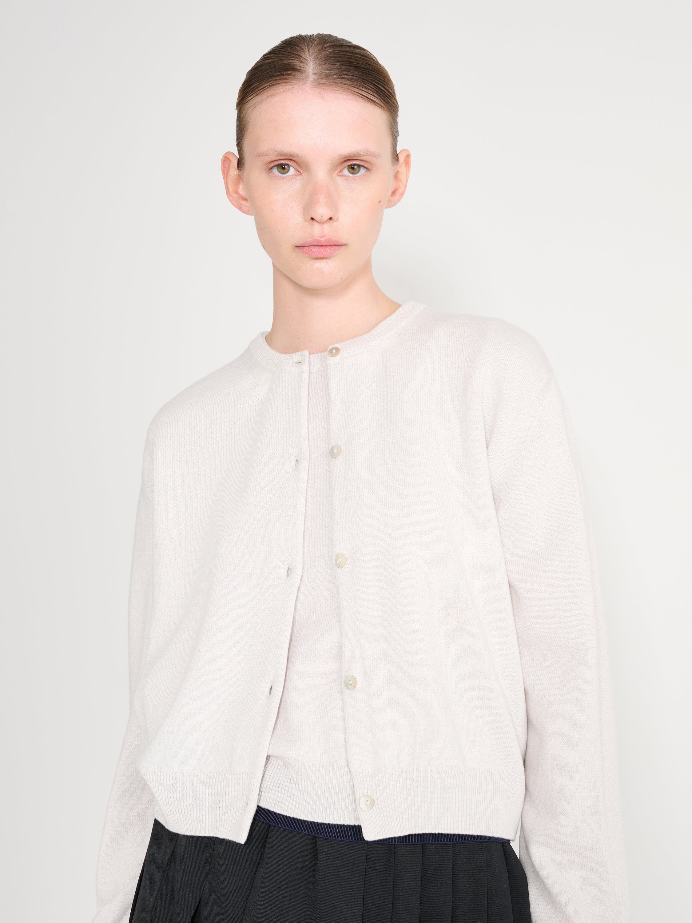 Nackiyé Cardigan Sea Shell Cashmere Cardigan