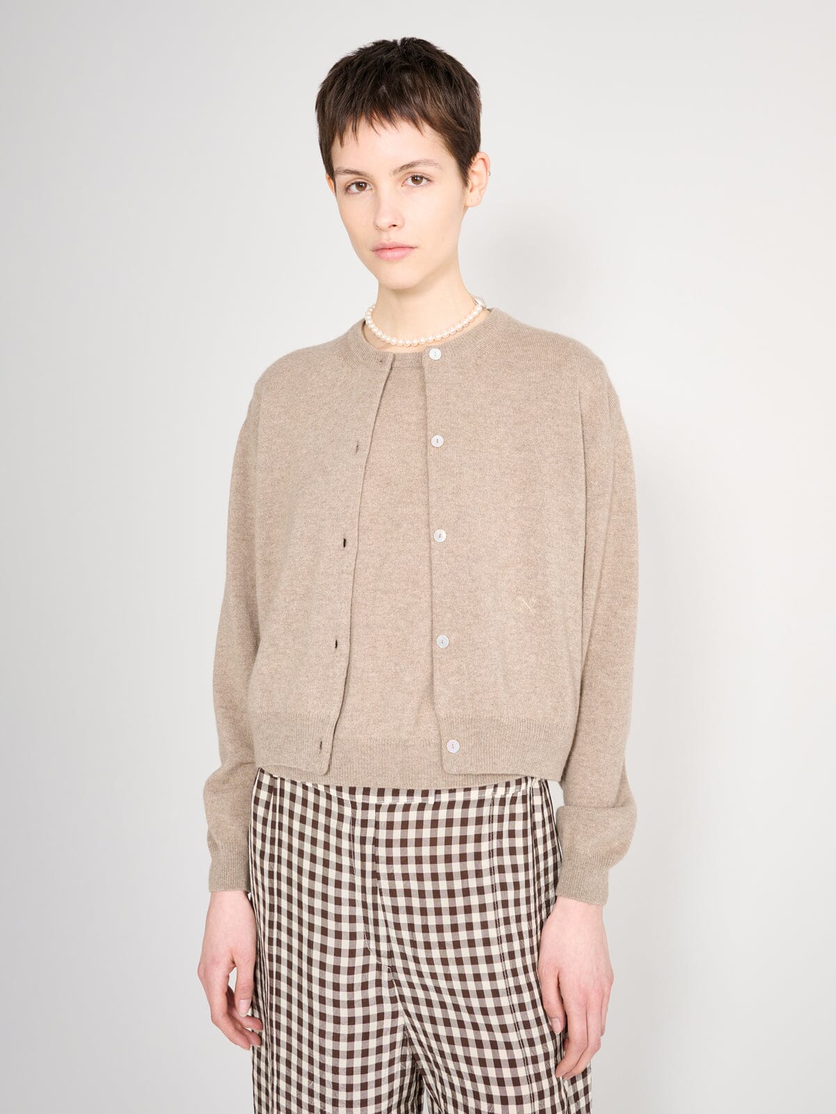 Nackiyé Knitwear Sea Shell Cashmere Cardigan