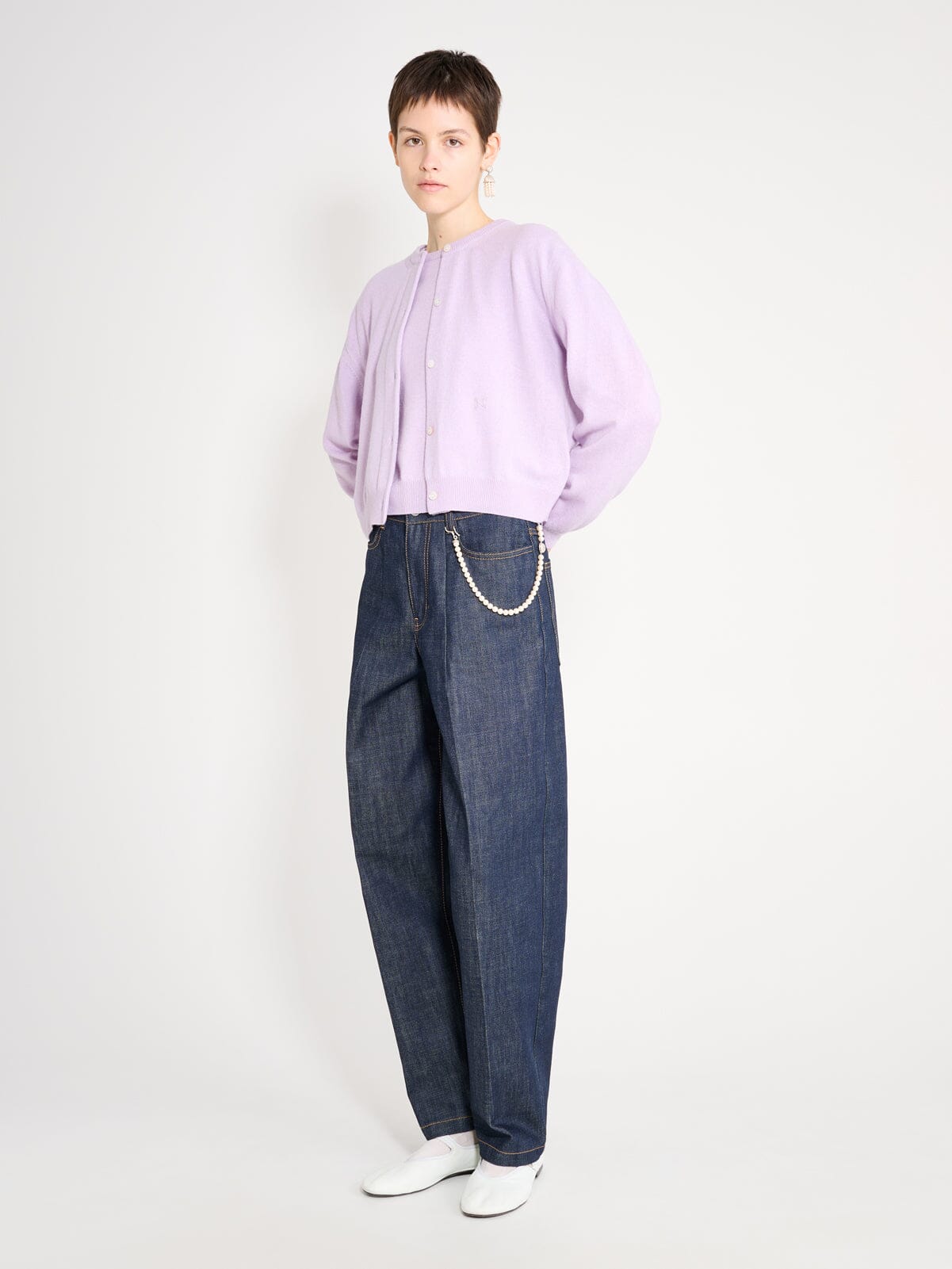 Nackiyé Knitwear Sea Shell Cashmere Cardigan