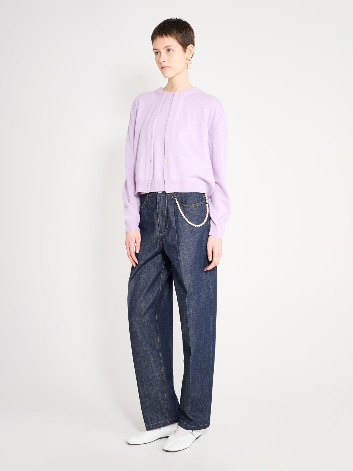 Nackiyé Knitwear Sea Shell Cashmere Cardigan