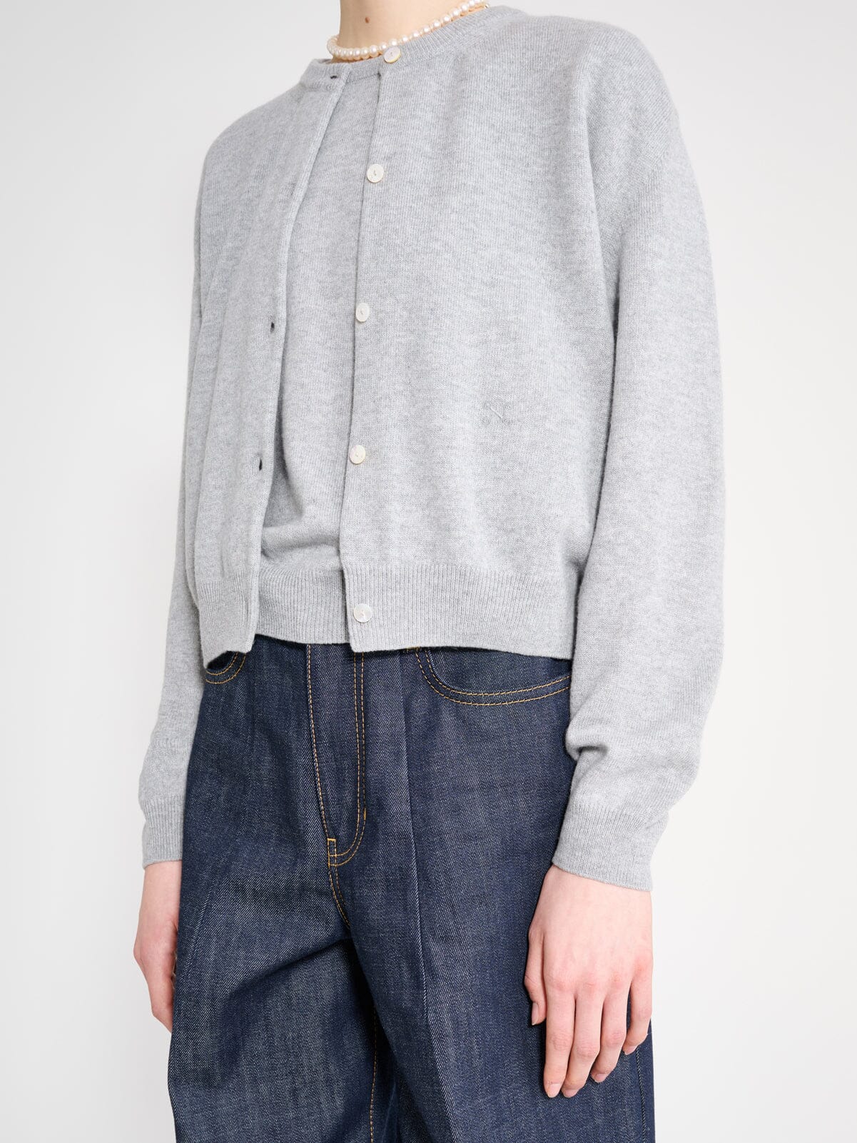 Nackiyé Knitwear Sea Shell Cashmere Cardigan